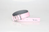 Light Pink-Gray reversible Belt