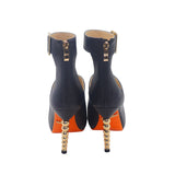 I AM SAVAGE! GOLD HEEL SHOES