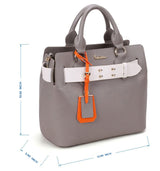 I AM WANTED! MID-GRAY COLOR LIMITED EDITION HANDBAG