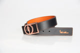 Orange-Black reversible Belt